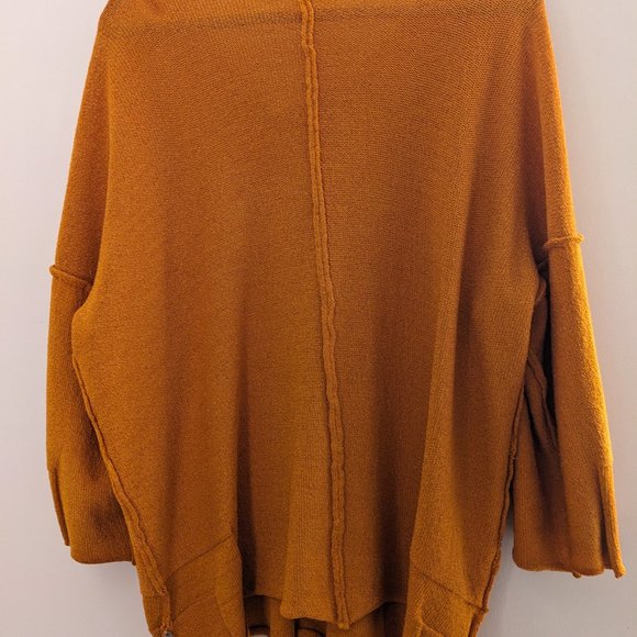 Skif International SKIFO Button Knit Cardigan Orange - Picture 3 of 13